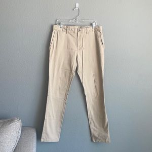 Old Navy khaki pants, 34 W x 34 L, tan